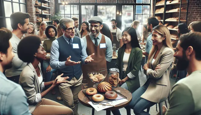 Networking event for small business owners