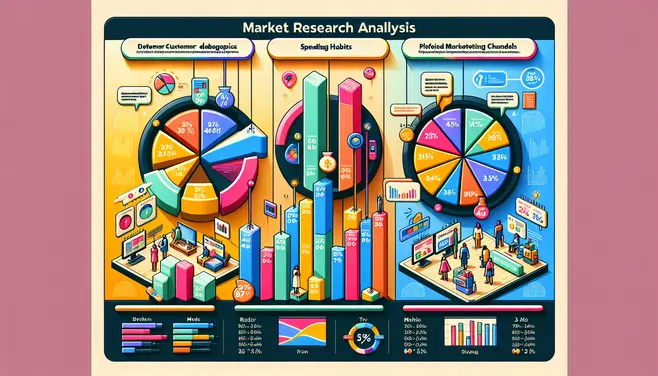 Data analysis representation for marketing